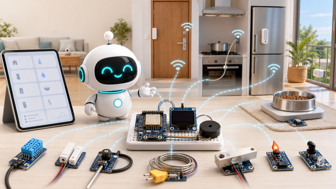 우리집 IoT 허브 - ESP8266 하나로 집에 두뇌 달기 대표 이미지