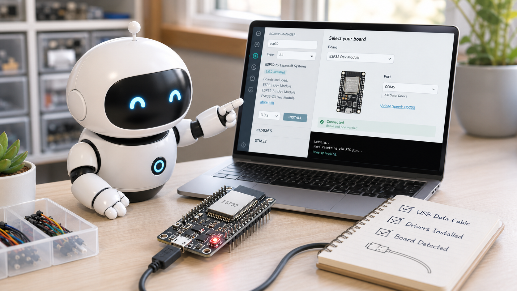 ESP32 보드 설정 hero image