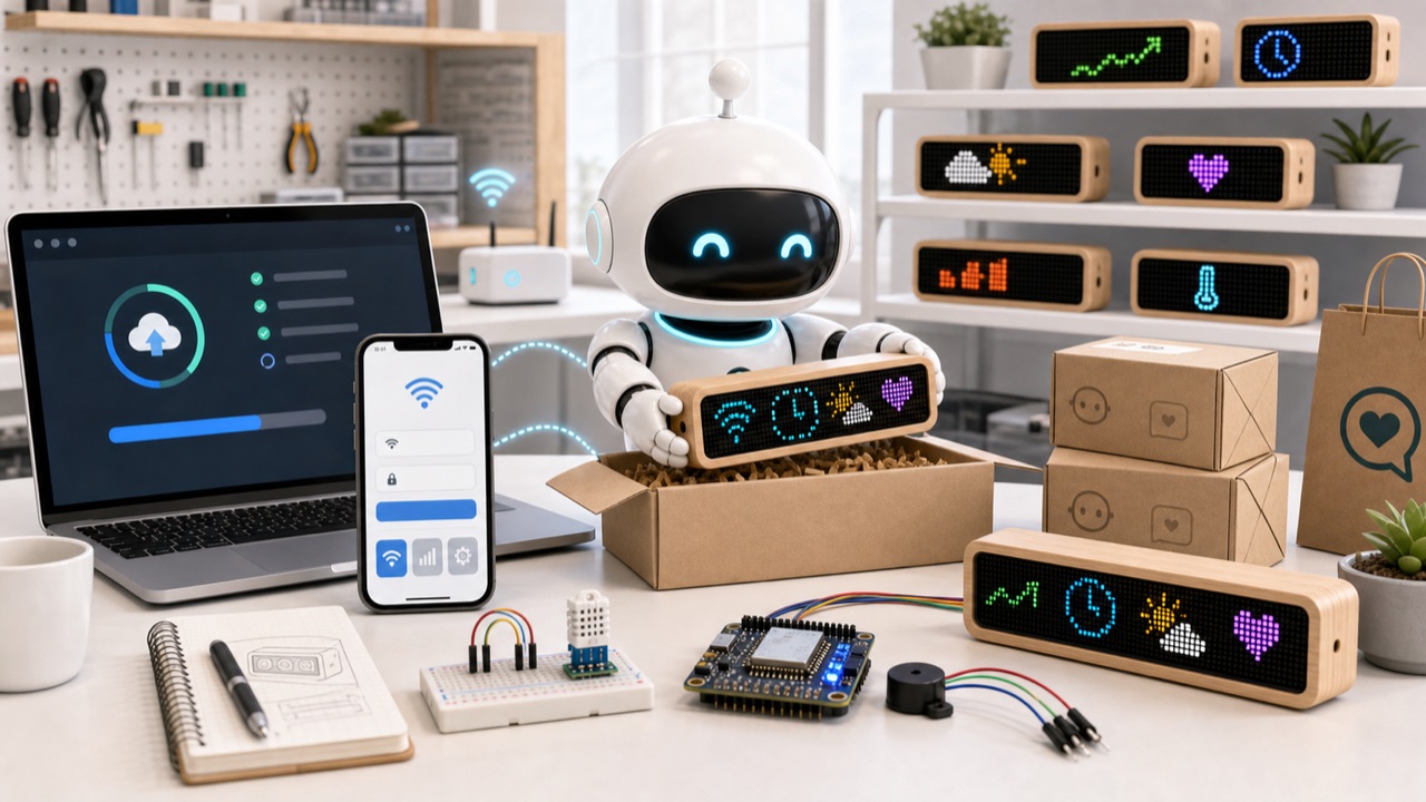 [IoT DIY Part 5] Upgrading a Personal Toy Project to a Deployable IoT Device: Captive Portal, Web Settings UI, and OTA Updates